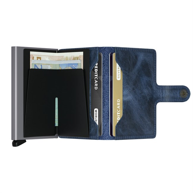 Secrid Mini Wallet Vintage Blue