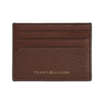 Kortholder Brun Premium Leather CC Tommy Hilfiger