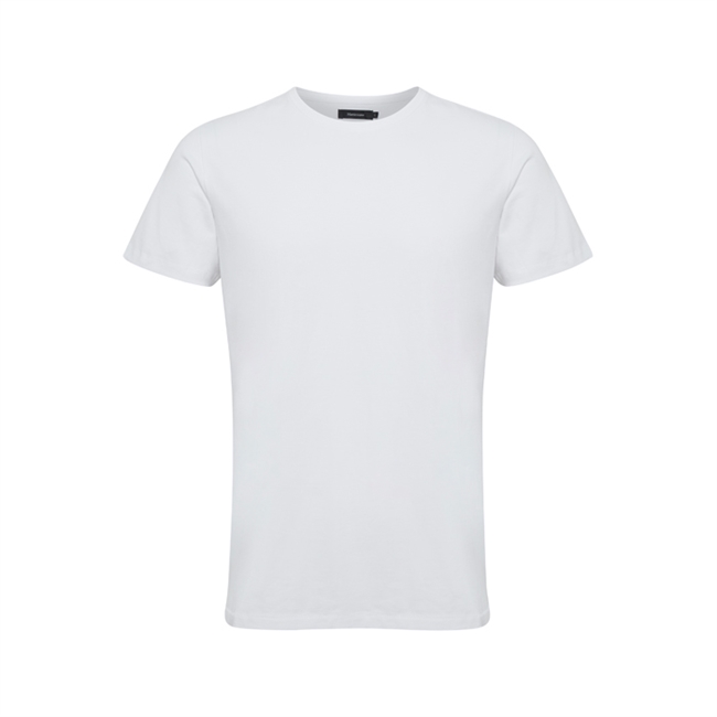 Hvid Basis T-Shirt med Stræk fra Matinique.