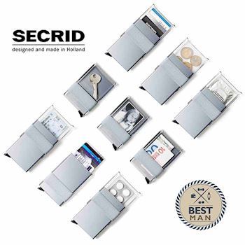 Secrid Cardslide Hvid/Bordeaux