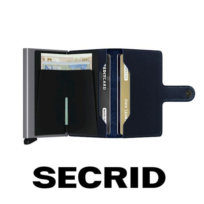 Secrid Mini Wallet Rango Blue Titanium