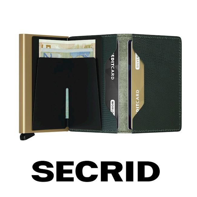 Secrid Slim Wallet Rango Green Gold