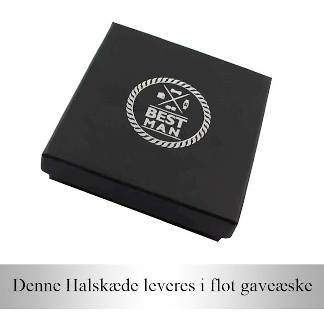 Bullet Halskæde Sort Cylinder
