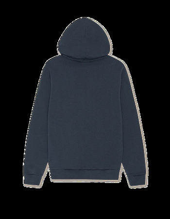Les Deux Zip Hoodie Mørkeblå 