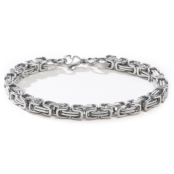 Herre Armbånd "Winchester" Silver