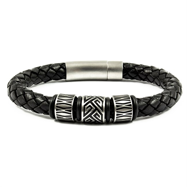 Armbånd Loke Steel Black