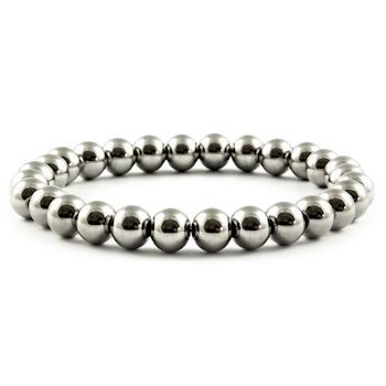 Blank Poleret Rustfrit Stål Armbånd