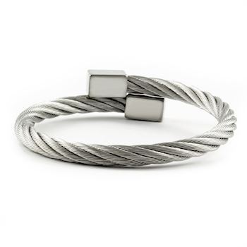 Maskulint Stål Wire Armbånd