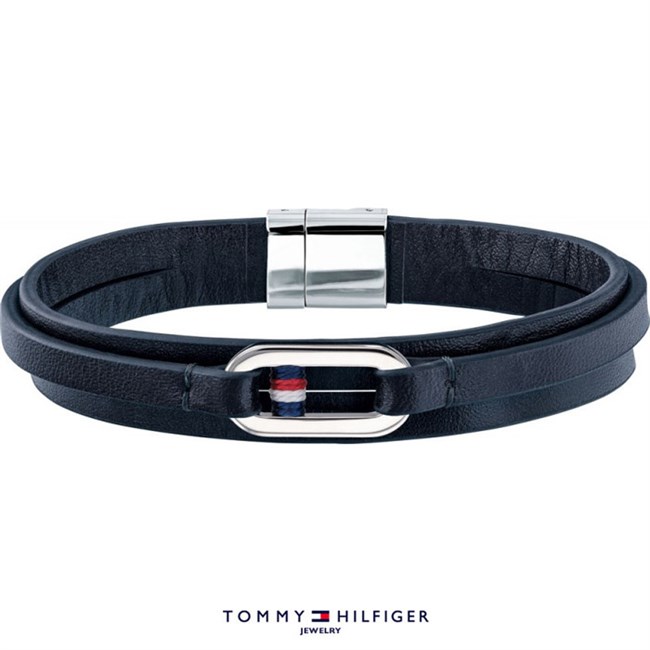 Tommy Hilfiger Casual Navy Blå Læder