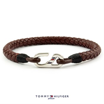 Tommy Hilfiger Trend Armbånd Mørkebrunt Læder
