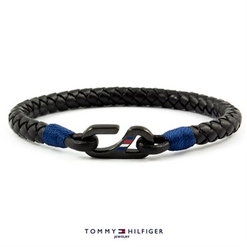 Tommy Hilfiger Trend Armbånd Sort Læder