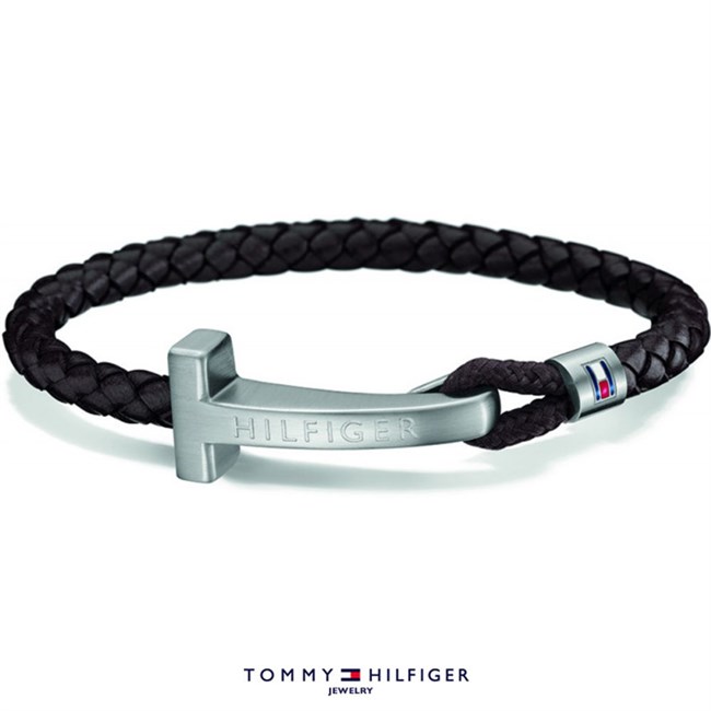 Tommy Hilfiger Armbånd Darkbrown Steel T