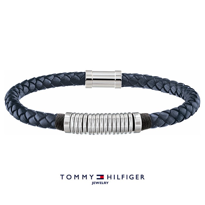 Tommy Armbånd Blue & Steel Ring Design