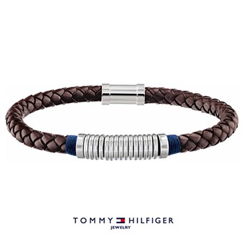 Sig til side voksenalderen fattige Tommy Hilfiger Armbånd Black & Steel Ring Design