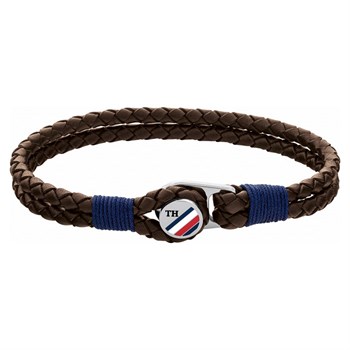 Tommy Hilfiger Armbånd Duo Brunt læder