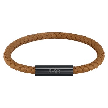 Hugo Boss Armbånd Urban Style Cognacfarvet Læder