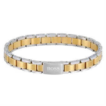 Hugo Boss Armbånd Essentials Stållænke Guldtonet