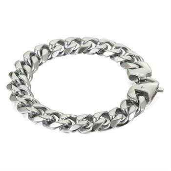 Herre Armbånd Raw Steel 15mm