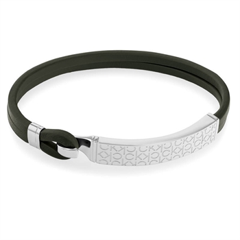 Lækkert grønt armbånd fra Calvin Klein.