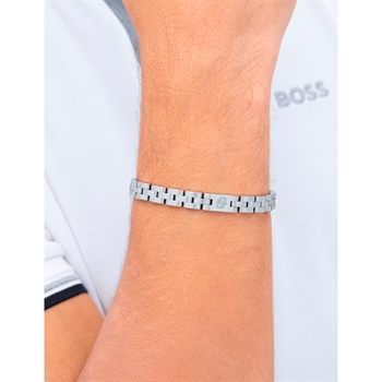 BOSS Archer Bracelet Sølv