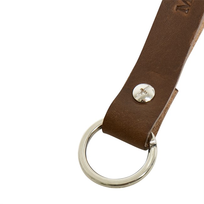 Matinique Kort Keyhanger Dark Brown Læder