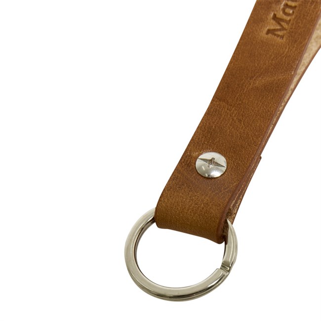 Matinique Kort Keyhanger Cognac Læder