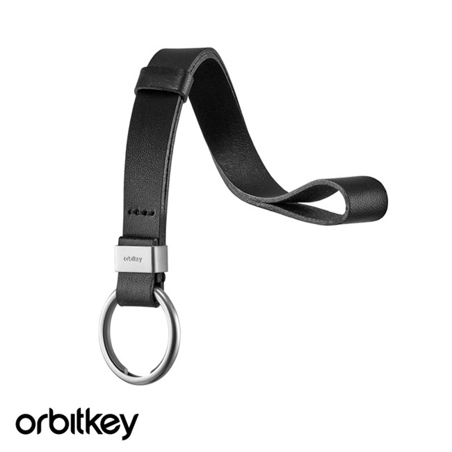 Orbitkey Keyhanger Strap Sort Læder