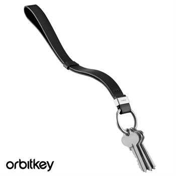 Orbitkey Keyhanger Strap Sort Læder