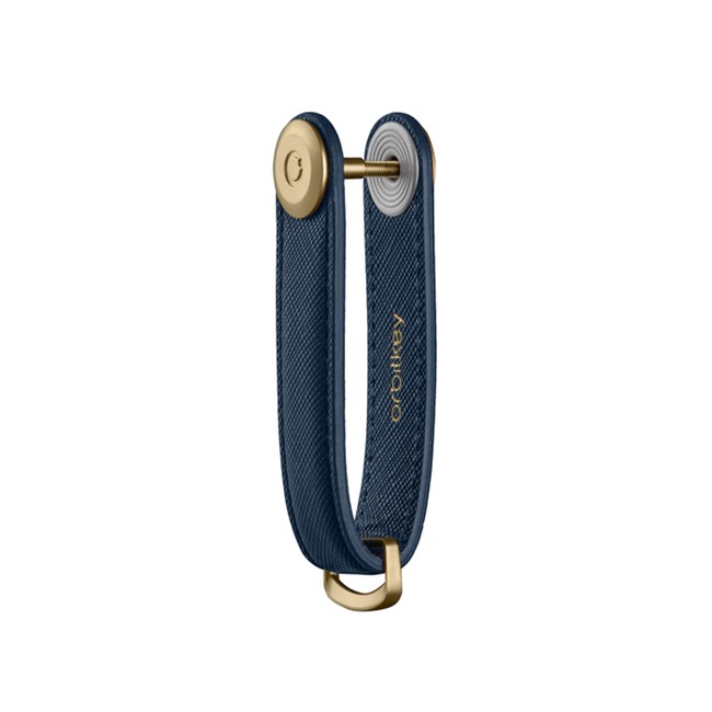 Orbitkey Nøglering Saffiano Oxford Navy