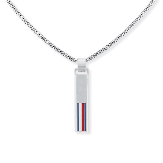 Tommy Hilfiger Halskæde Steel Bar Logo