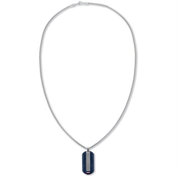 Dogtag Tommy Hilfiger Dark Blue Steel