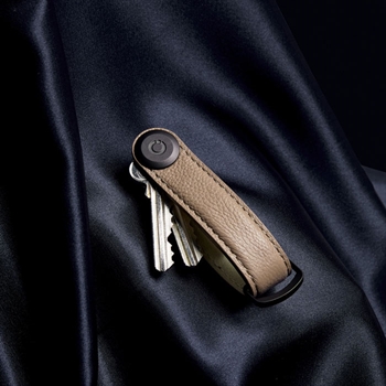 Orbitkey Nøglering Ecru Grå & Sort