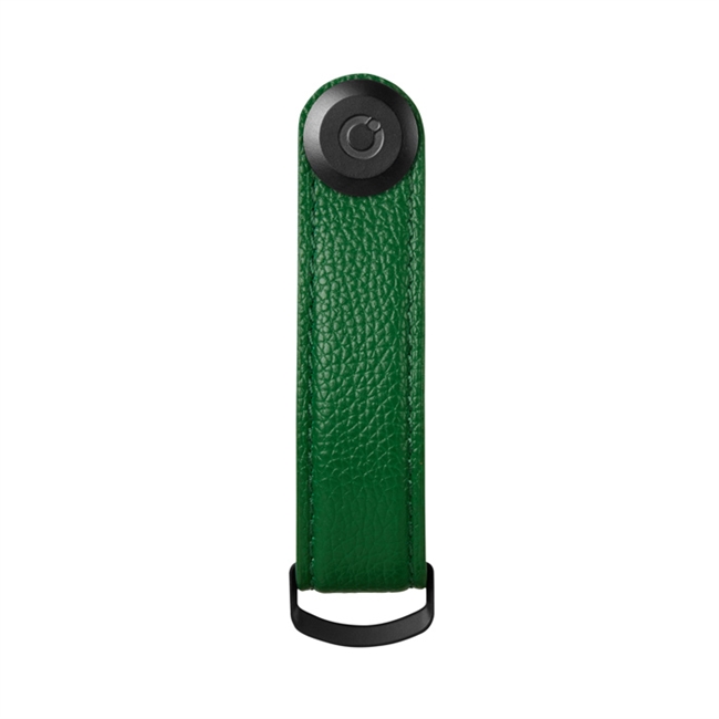 Orbitkey Nøglering Emerald Green & Black Pebbled