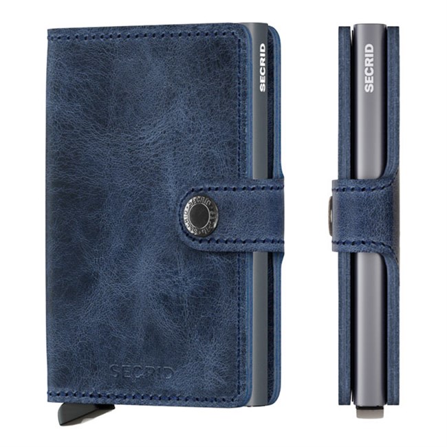 Secrid Mini Wallet Vintage Blue