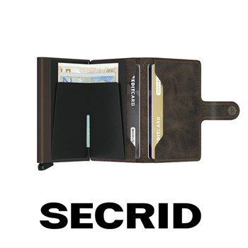 Secrid Mini Wallet Vintage Chocolate