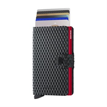 Secrid Mini Wallet Cubic Black & Red