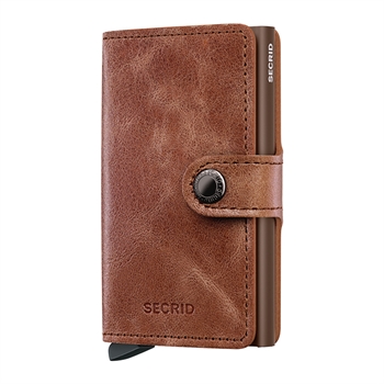 Secrid Mini Wallet Cognac Brown