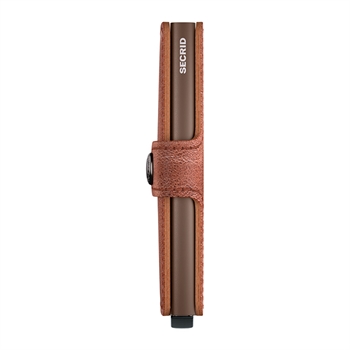 Secrid Mini Wallet Cognac Brown