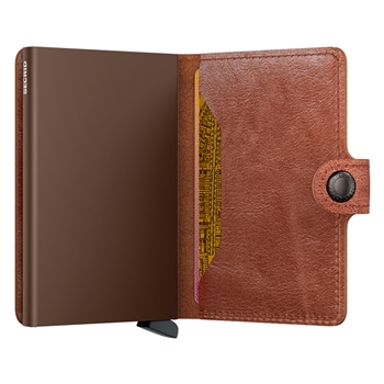 Secrid Mini Wallet Cognac Brown