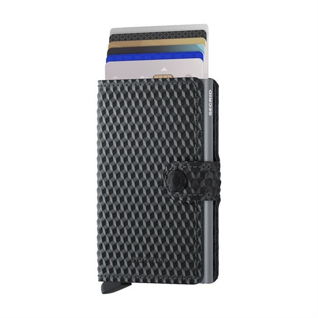 Secrid Mini Wallet Cubic Black & Titanium