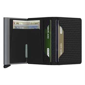 Secrid Slim Wallet Cubic Black & Titanium