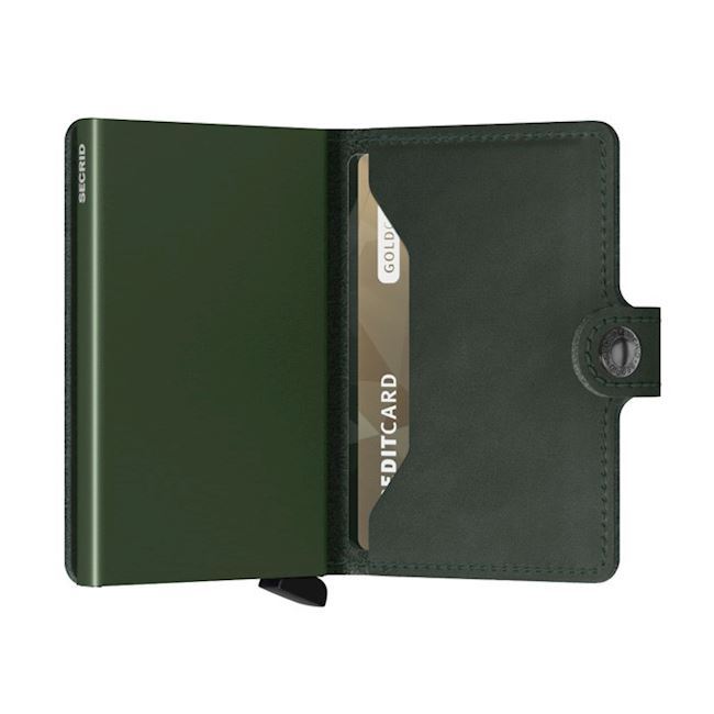 Secrid Mini Wallet Original Green Kortholder