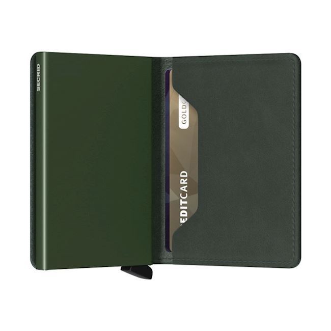 Secrid Slim Wallet Original Green Kortholder