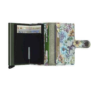 Secrid Mini Wallet Crisple Pistachio Floral Kortholder