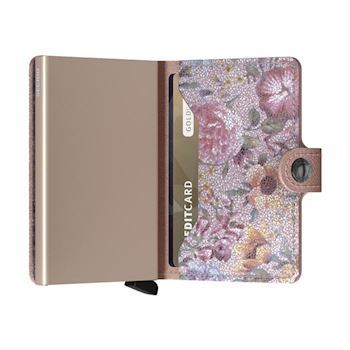 Secrid Mini Wallet Crisple Rose Floral Kortholder