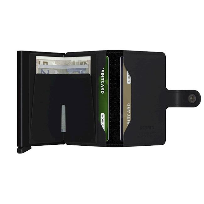 Secrid Mini Wallet Perforated Sort Kortholder