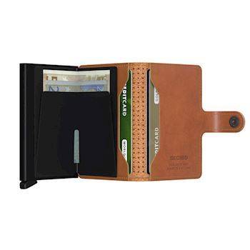 Secrid Mini Wallet Perforated Cognac Kortholder
