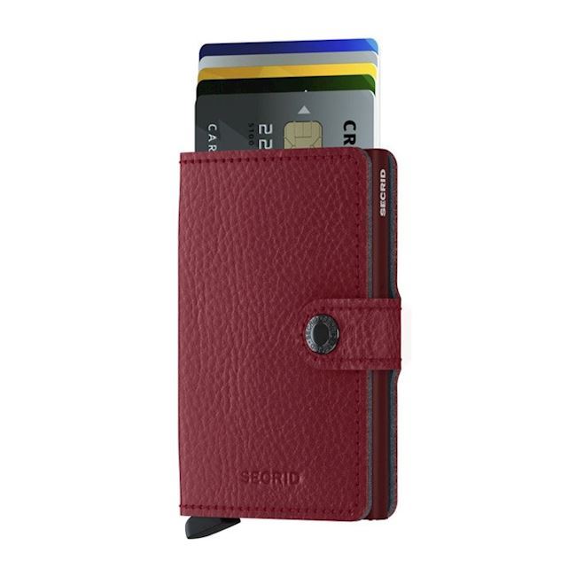 Secrid Mini Wallet Veg Rosso Kortholder
