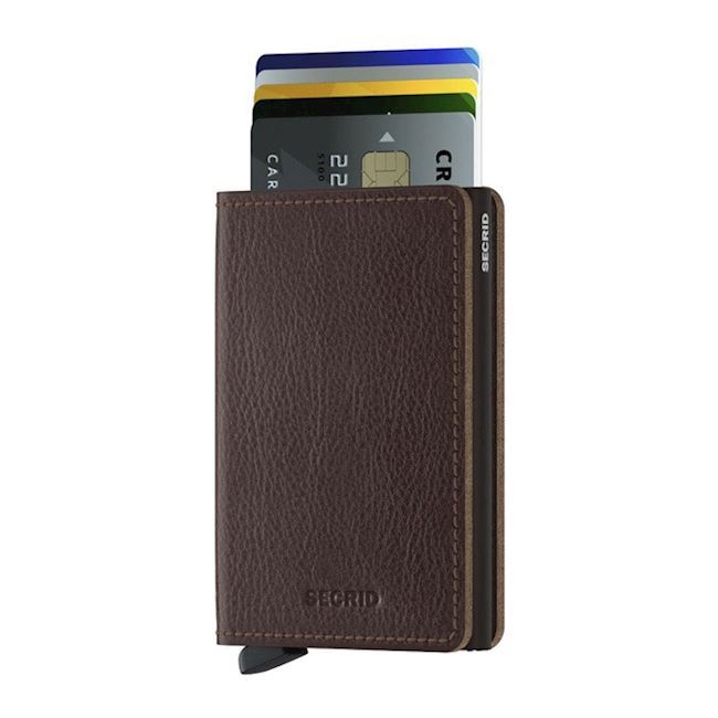 Secrid Slim Wallet Veg Espresso Kortholder