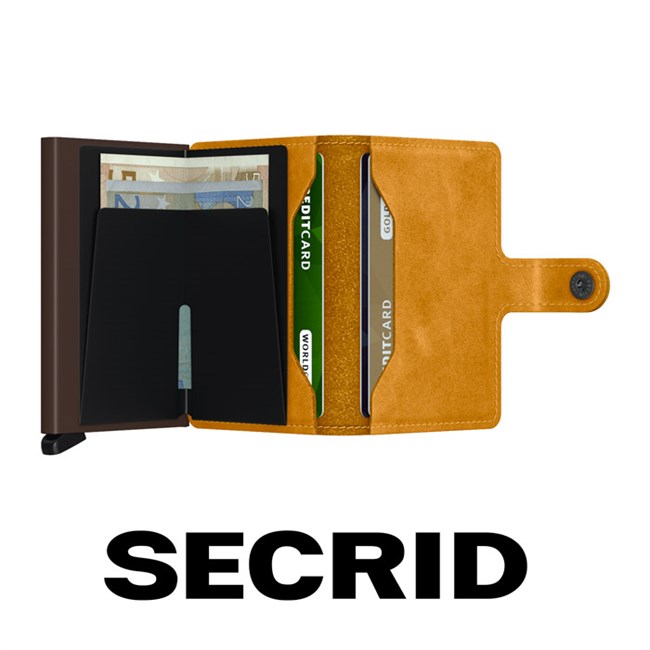 Secrid Mini Wallet Vintage Ochre